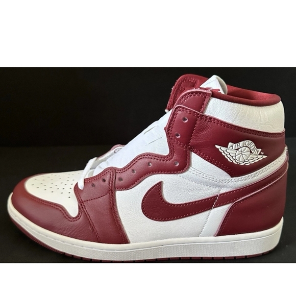 Air Jordan 1 Retro OG Shoes Artisanal Team Red White Men Size 8.5 DZ5485-160 - Picture 13 of 15